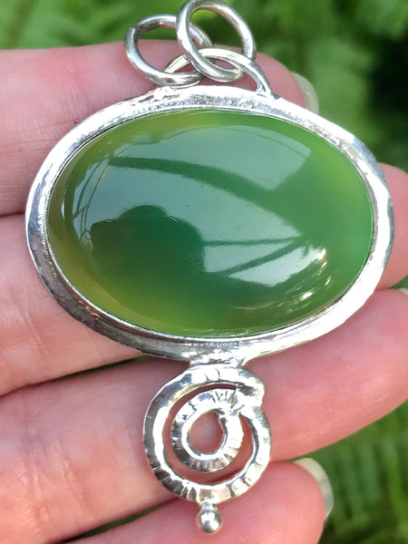 Green Onyx Pendant - Morganna’s Treasures 