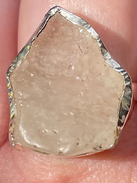 Libyan Desert Glass Ring Size 7.5 - Morganna’s Treasures 