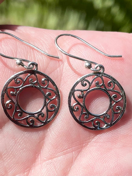 Sterling Silver Filigree Earrings - Morganna’s Treasures 