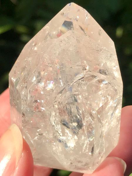 Crackle Quartz Crystal Point - Morganna’s Treasures 