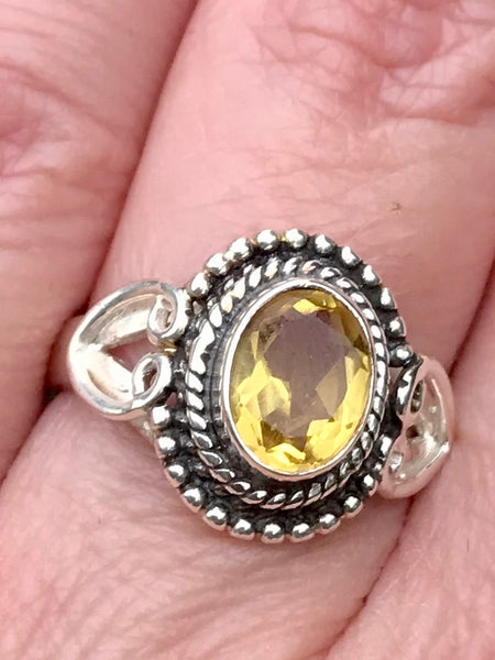 Citrine Ring Size 6.75 - Morganna’s Treasures 