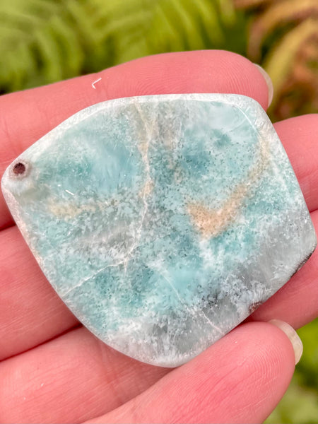 Larimar Palm Stone - Morganna’s Treasures 