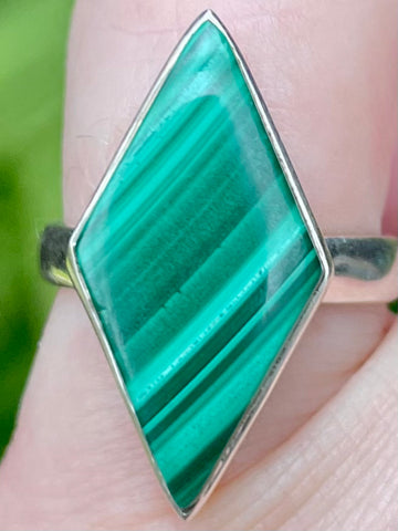 Malachite Ring Size 6 - Morganna’s Treasures 