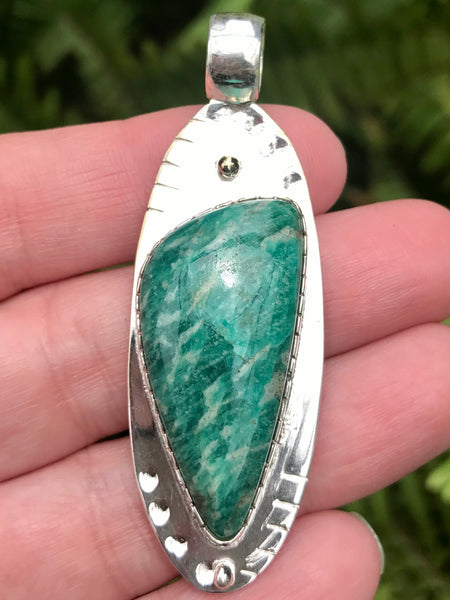 Amazonite Pendant - Morganna’s Treasures 