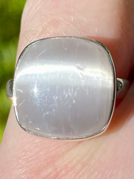 Selenite Ring Size 6.5 - Morganna’s Treasures 