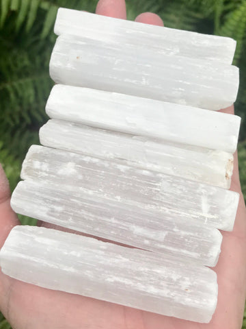 Selenite Stick Wand - Morganna’s Treasures 