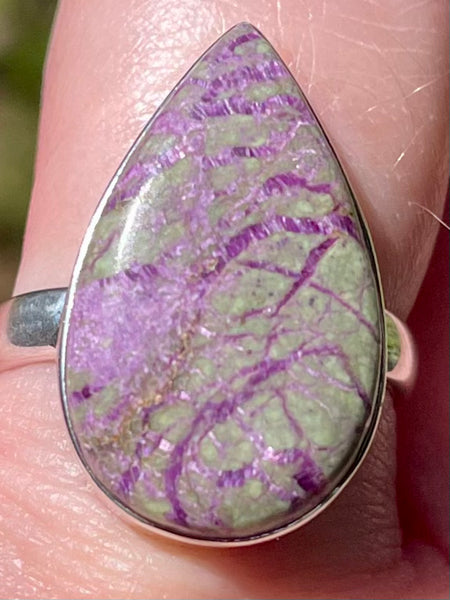 Variscite in Purpurite Ring Size 8.5 - Morganna’s Treasures 