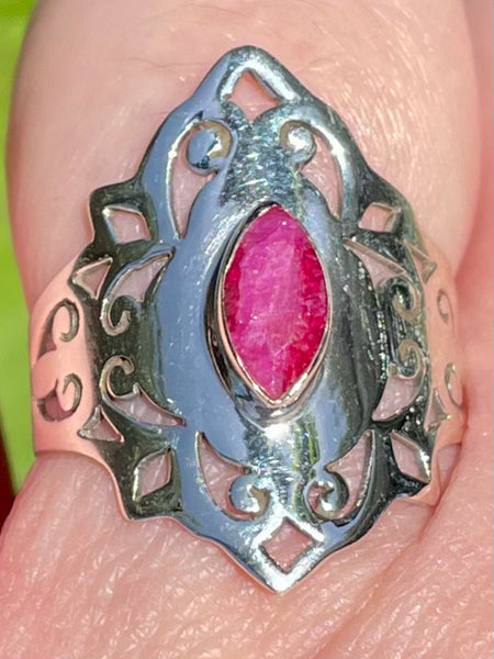 Ruby Celtic Ring Size 7.5 - Morganna’s Treasures 