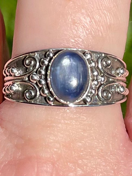 Blue Kyanite Ring Size 7.5 - Morganna’s Treasures 