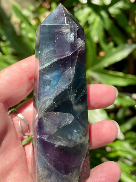 Large Fluorite Tower - Morganna’s Treasures 