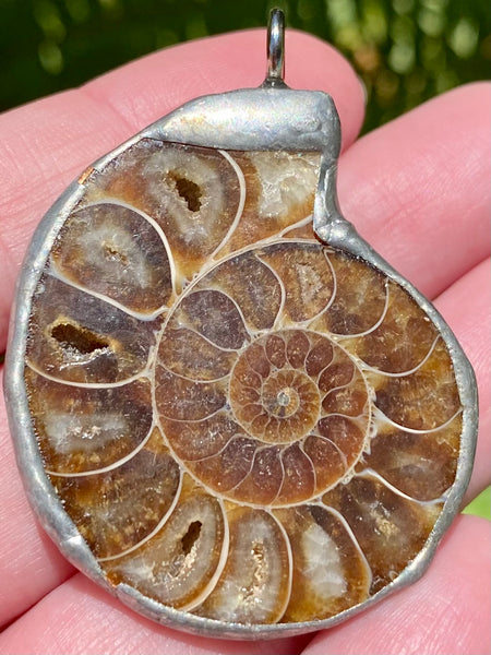 Ammonite Pendant - Morganna’s Treasures 