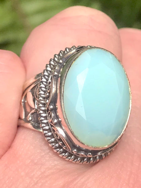 Aqua Chalcedony Ring Size 7 - Morganna’s Treasures 