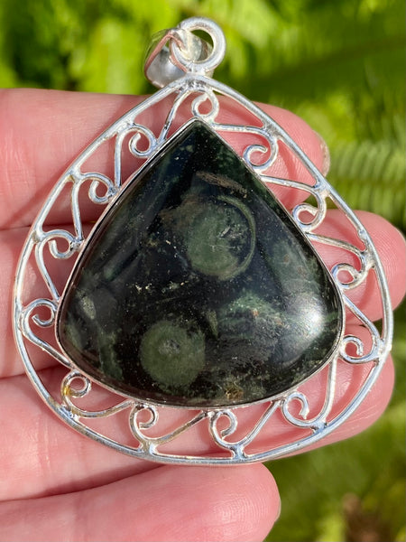 Kambaba Jasper Pendant - Morganna’s Treasures 