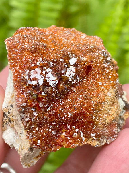 Vanadinite Crystal Cluster - Morganna’s Treasures 