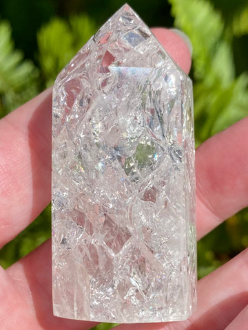 Crackle Quartz Healing Wand - Morganna’s Treasures 