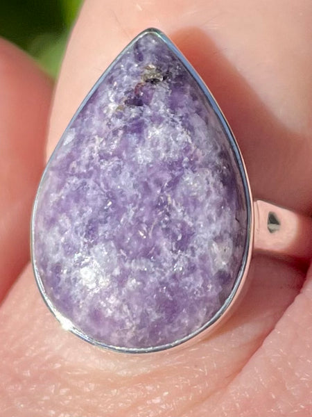 Lepidolite Ring Size 6 - Morganna’s Treasures 