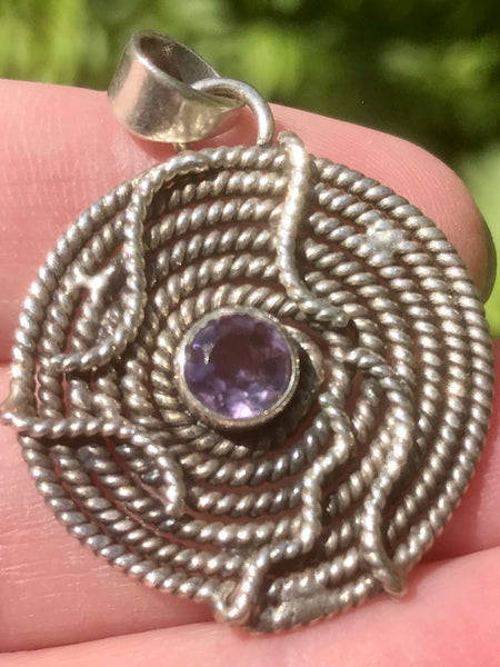 Amethyst Pendant - Morganna’s Treasures 