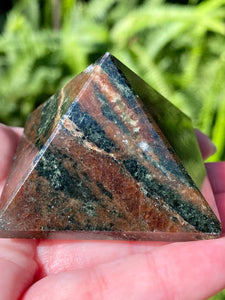 Gorgeous Garnet Pyramid - Morganna’s Treasures 