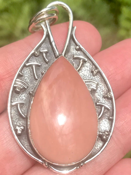 Pink Opal Pendant - Morganna’s Treasures 