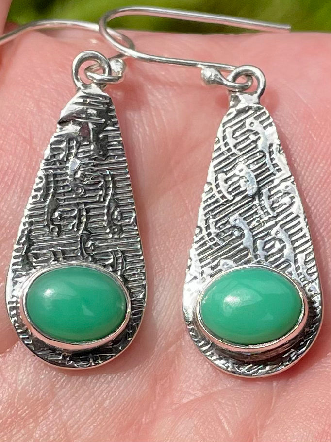 Australian Chrysoprase Earrings - Morganna’s Treasures 