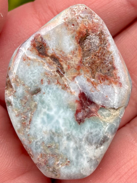 Larimar Palm Stone - Morganna’s Treasures 