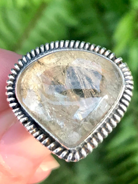Rutilated Quartz Ring Size 7 - Morganna’s Treasures 