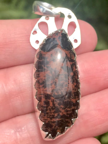 Mahogany Obsidian Pendant - Morganna’s Treasures 