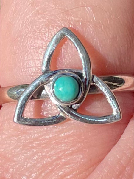 Celtic Amazonite Ring Size 7 - Morganna’s Treasures 