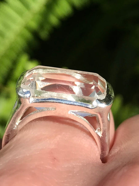 Clear Quartz Ring Size 6.25 - Morganna’s Treasures 