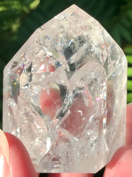 Crackle Quartz Crystal Point - Morganna’s Treasures 