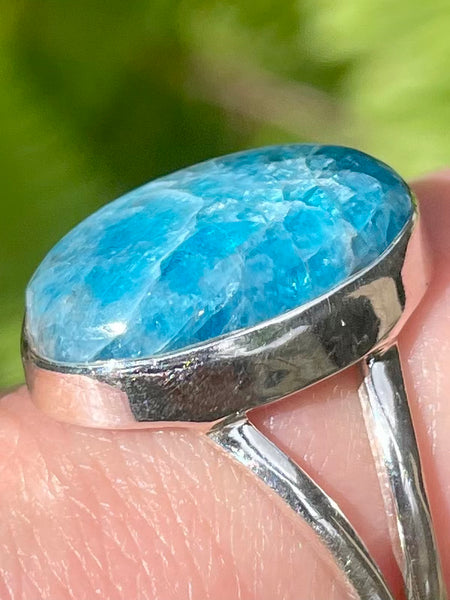 Blue Apatite Ring Size 9 - Morganna’s Treasures 