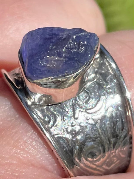 Rough Tanzanite Cocktail Ring Size 8.5 - Morganna’s Treasures 