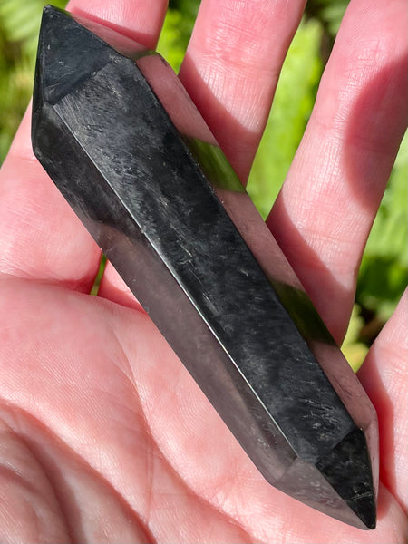 Double Terminated Shungite Wand - Morganna’s Treasures 