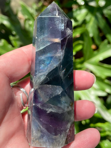 Large Fluorite Tower - Morganna’s Treasures 