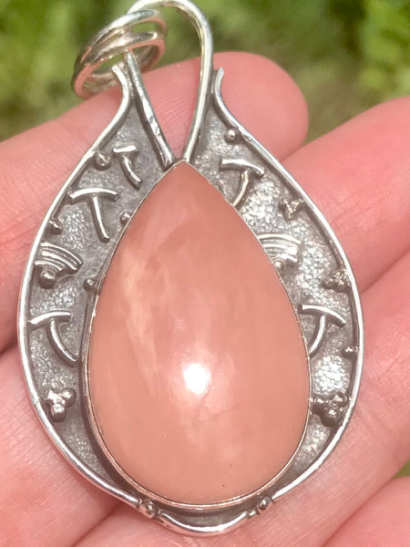 Pink Opal Pendant - Morganna’s Treasures 