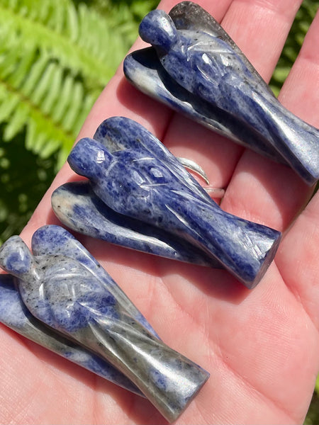 Sodalite Pocket Angel - Morganna’s Treasures 