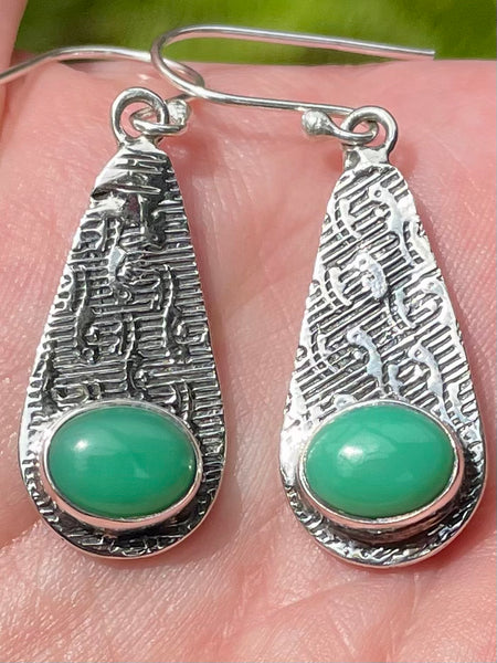 Australian Chrysoprase Earrings - Morganna’s Treasures 