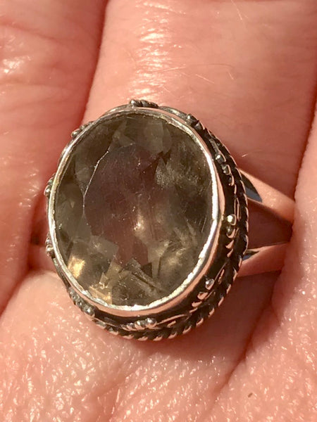 Smoky Quartz Ring Size 8.5 - Morganna’s Treasures 