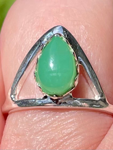 Chrysoprase Ring Size 7 - Morganna’s Treasures 