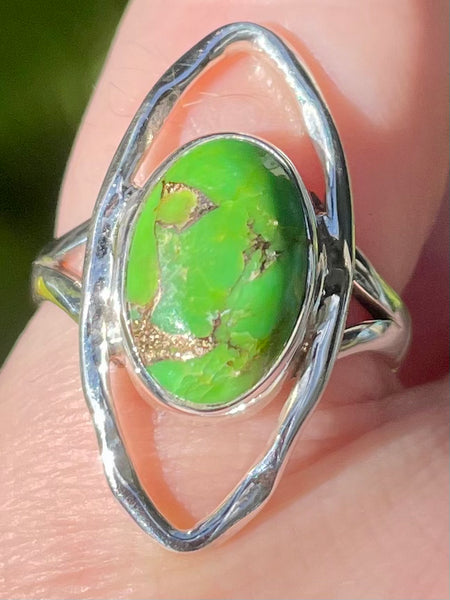 Green Copper Turquoise Ring Size 5.5 - Morganna’s Treasures 