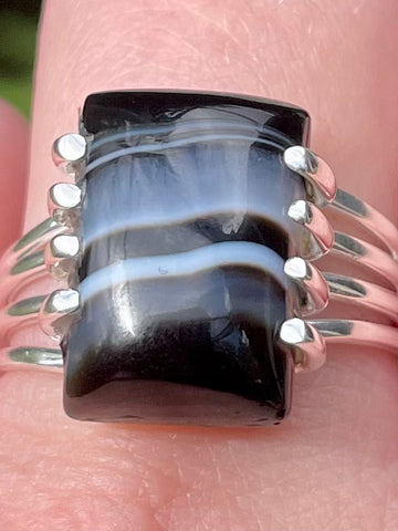 Botswana Agate Ring Size 9 - Morganna’s Treasures 