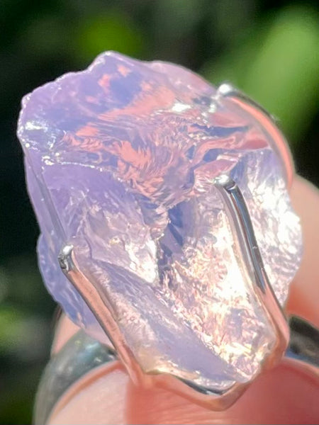 Rough Lavender Quartz Ring Size 6 - Morganna’s Treasures 