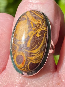 Marium Jasper Ring Size 7.5 - Morganna’s Treasures 