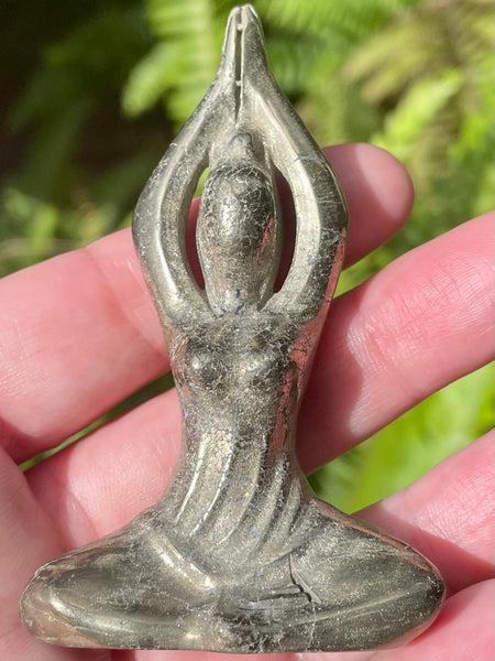 Pyrite Yoga Goddess - Morganna’s Treasures 