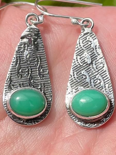 Australian Chrysoprase Earrings - Morganna’s Treasures 