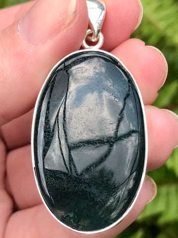 Moss Agate Pendant - Morganna’s Treasures 