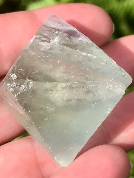 Large Fluorite Octohedron Stone - Morganna’s Treasures 