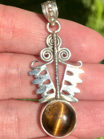 Tigers Eye Pendant - Morganna’s Treasures 