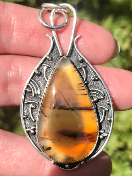 Montana Agate Pendant - Morganna’s Treasures 