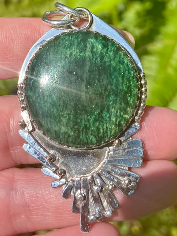 Green Aventurine Pendant - Morganna’s Treasures 